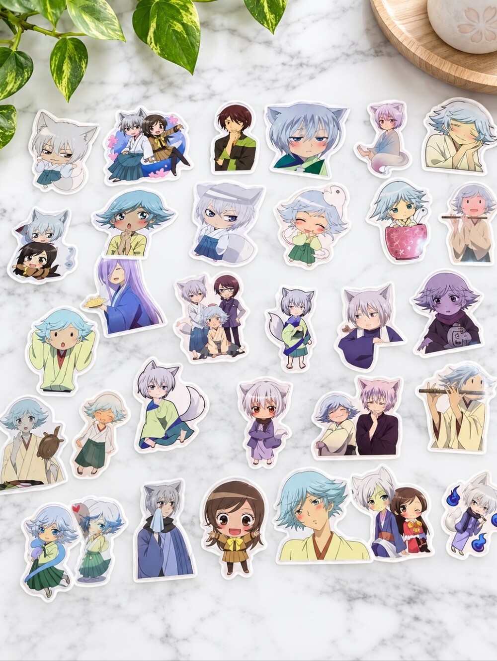 Kamisama Kiss Anime Stickers (30 PCS) – Cute Character Vinyl Decals New